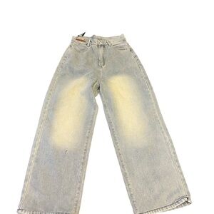 High Rise Fashion jeans with Givenchy on back pocket